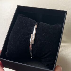 Diamond Bracelet in 14k White Gold